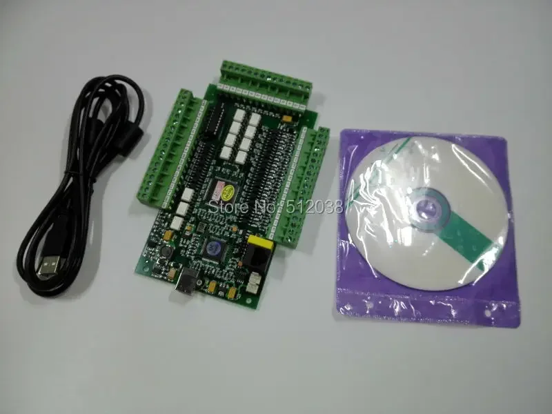 

Hi-Speed 4 Axis USB Mach3 Motion Controller Card CNC Interface Breakout Board , Pulse up to 1 Mhz