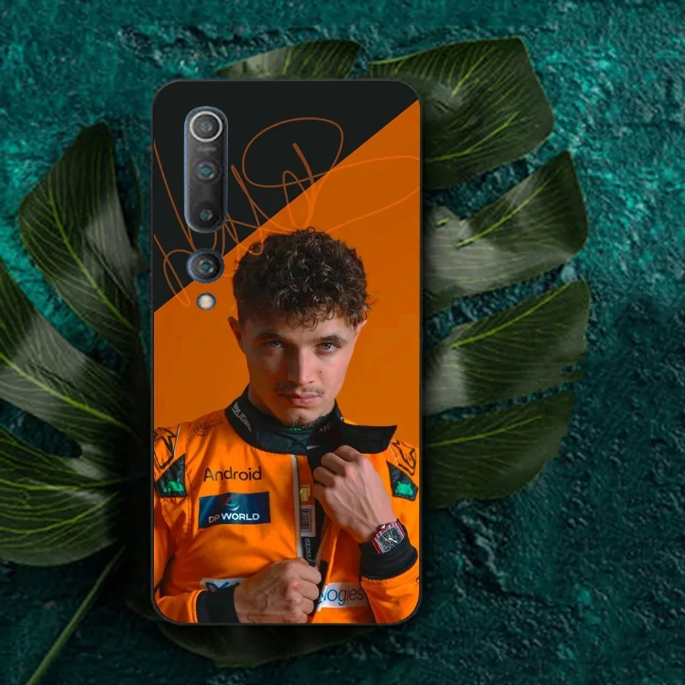 F1 Formula 1 L-Lando N-Norris Phone Case For Redmi Note 4 X 5 A 6 7 8 T 9 9S 10 11 11S 11Epro Poco M3 pro