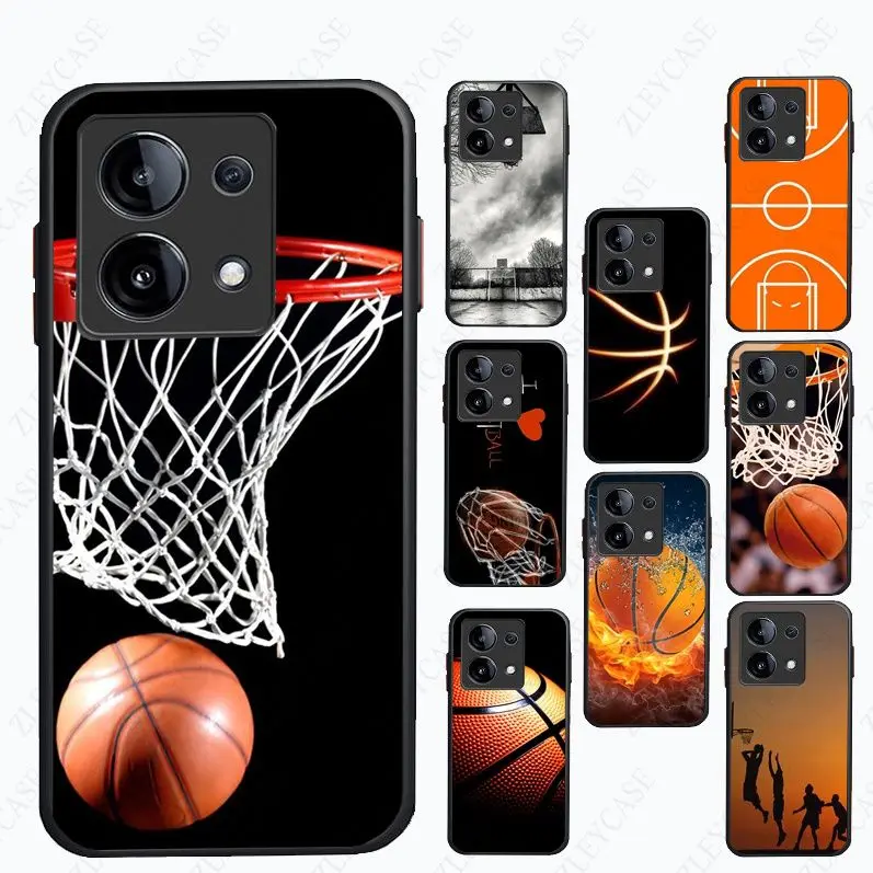 basketball court baskeball SPORT Phone Cover For Redmi Note13pro note12pro 11pro note10pro 9pro 8pro 9s 8T K40 12C 10C 9C Cases