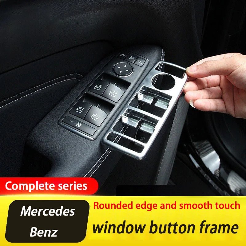 

Car Window Lift Panel Door Glass Switch Frame For Mercedes Benz A B C E Class GLE ML GL GLS CLA GLA W204 W212 W176 W246 X166