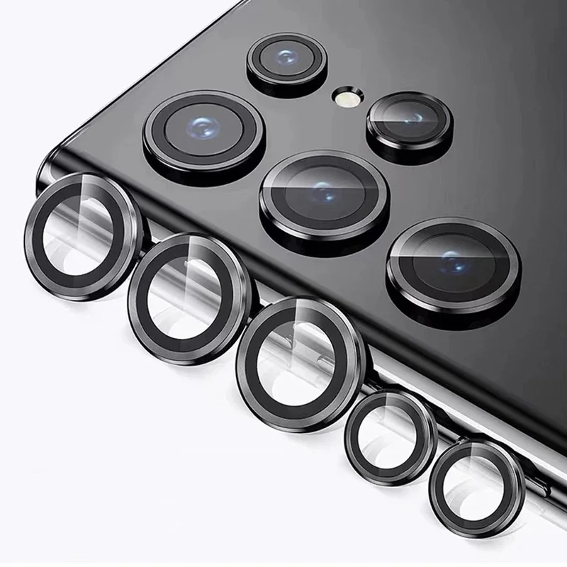 Metal Lens Ring Glass For Samsung Galaxy S26 Plus S26 Camera Protection Cover For Samsung S26 Ultra HD Tempered Glass Case Fi 02