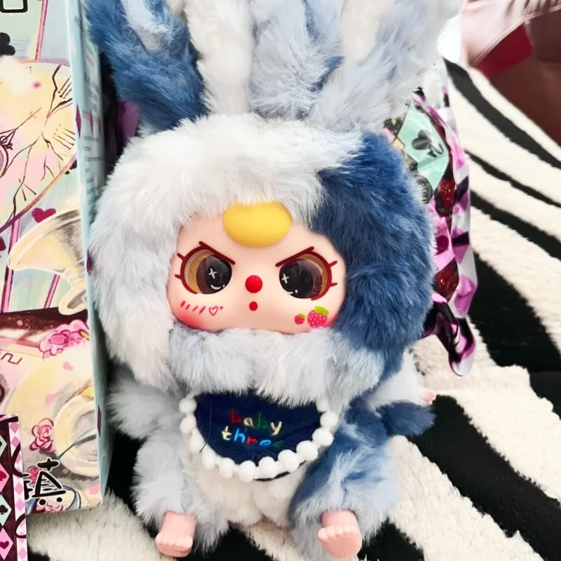 

Spot Baby Three Lily Rabbit Town Third Generation Series Blind Box Plush Doll Trendy Play Cute Desktop Ornament Birthday Gift