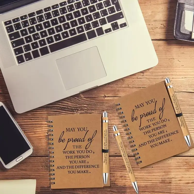 Prayer Spiral Notebooks with Pens description 1