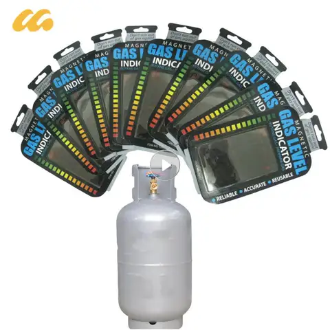 프로판 부탄 LPG 연료 가스 탱크 레벨 표시기, 마그네틱 게이지, 캐러밴 병 온도 측정 스틱