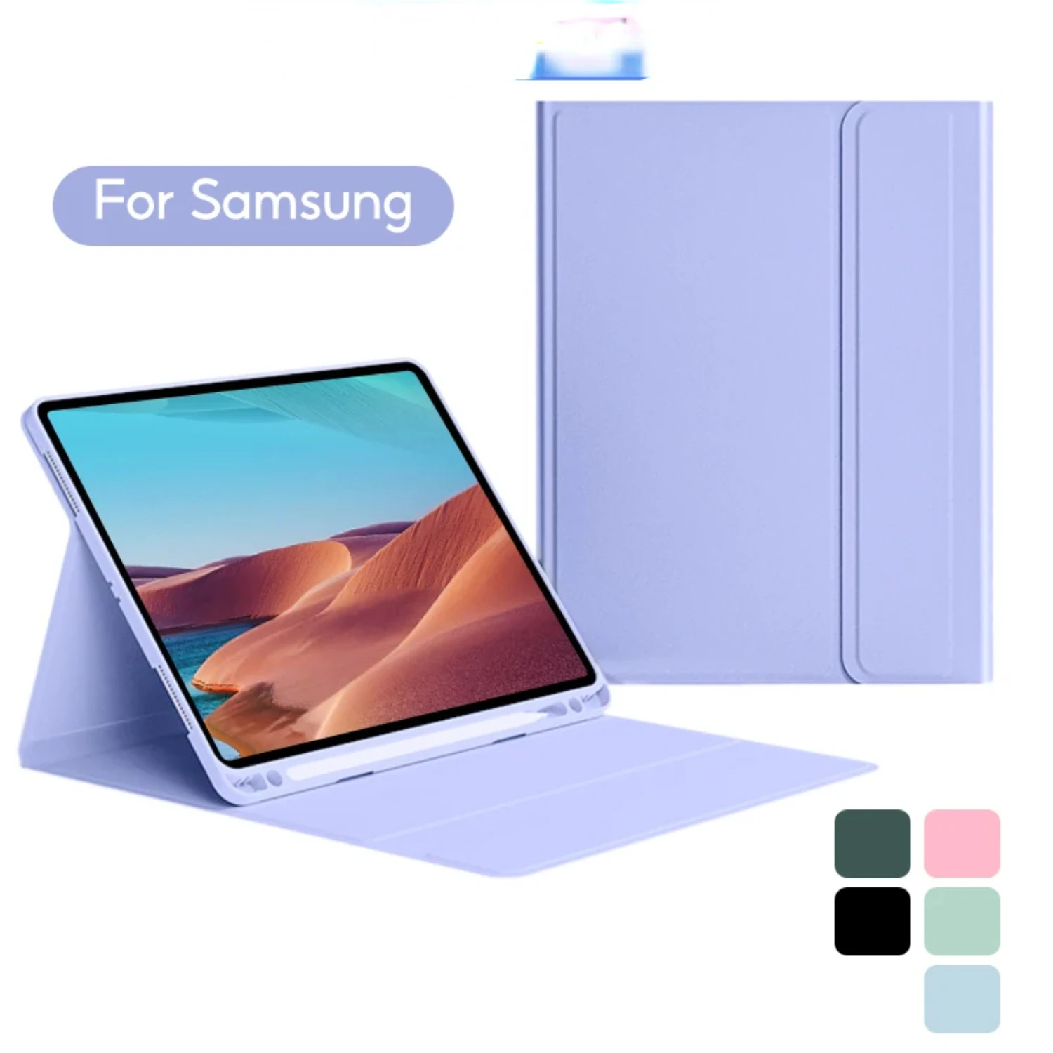 Premium Quality Stylish and Protective TBTIC Tablet Case for Samsung Tab S6 Lite 10.4