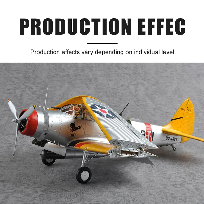 Trumpeter – Kit de modèle d'avion assemblé en plastique, TP02226 Douglas TBD-1, avion d'attaque dévastateur 1/32