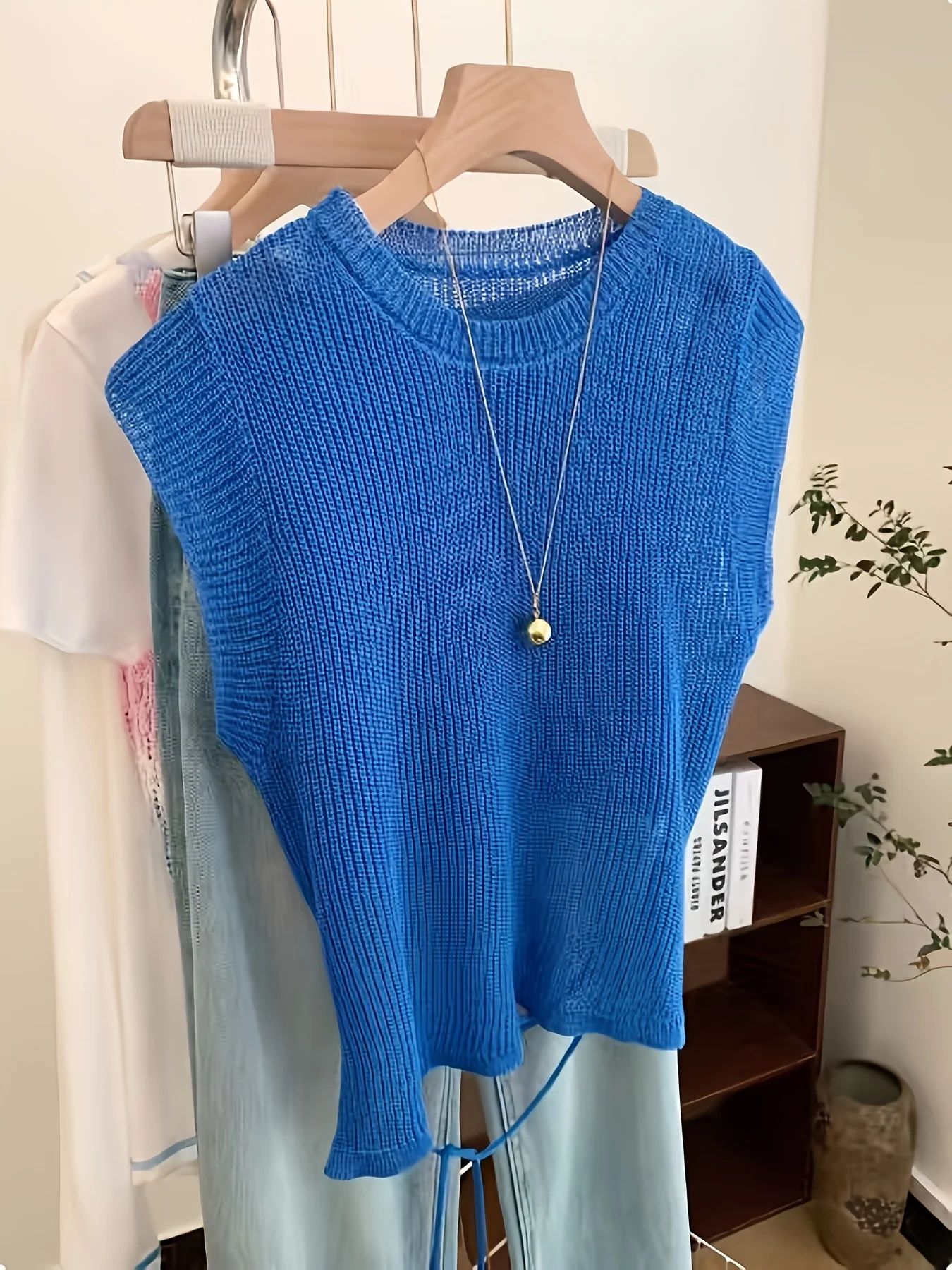 

Женский летний облегающий трикотажный топ с круглым вырезом и короткими рукавами, дышащий, в рубчик, на шнуровке, без рукавов, для повседневной носки