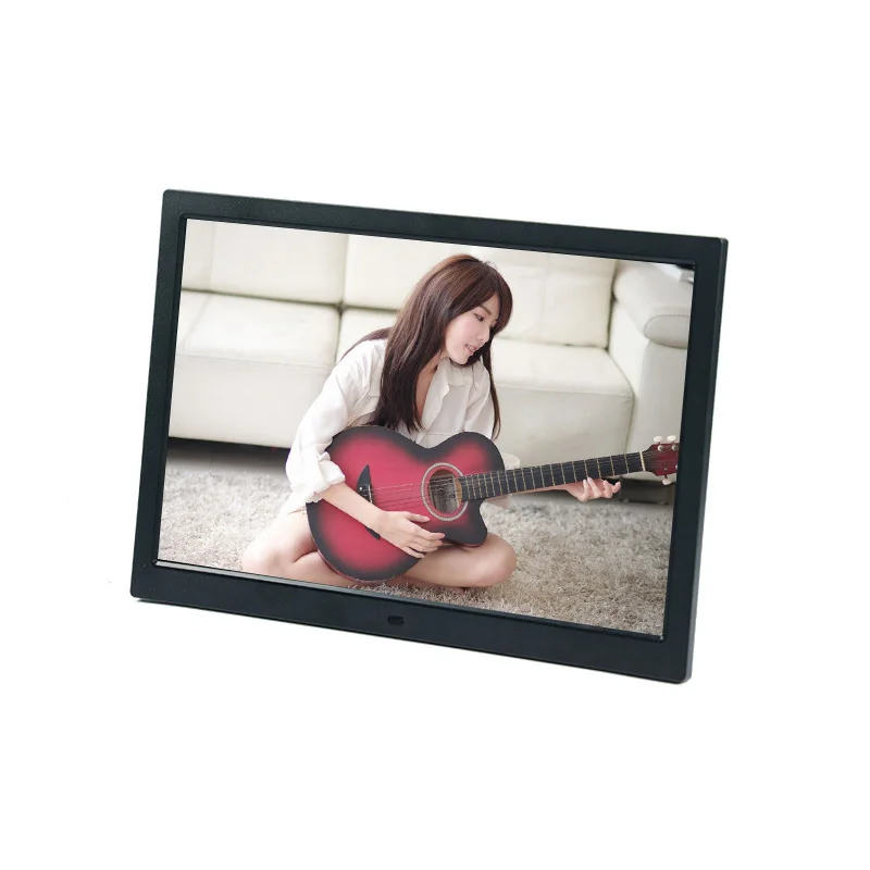 HBCBX 15.4-inch 1280 × 800 digital photo frame supports USB/SD card for image, music, video, and vertical advertising