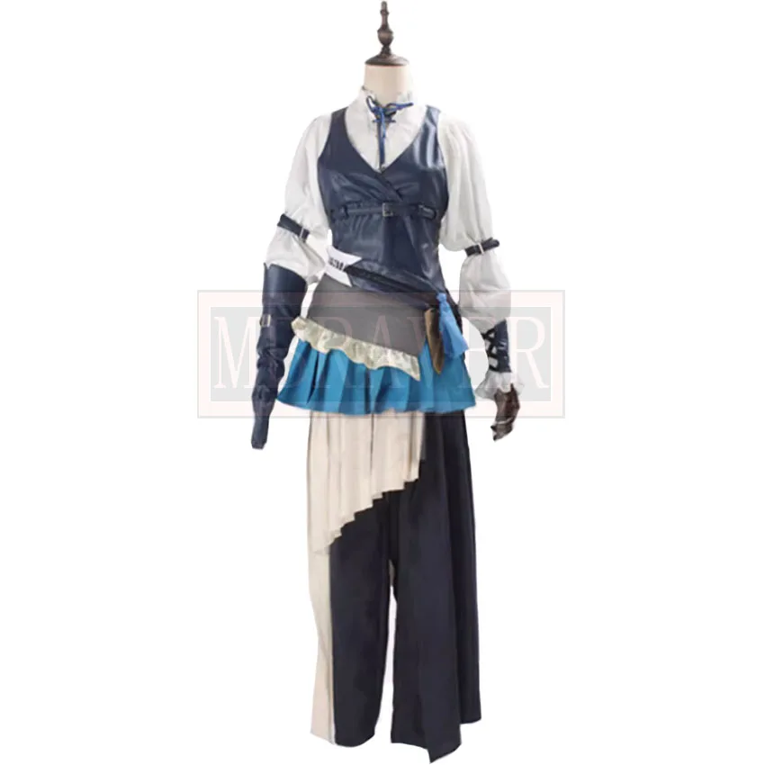 

Final Fantasy XVI FF16 Косплей Джилл Уоррик Костюм Хэллоуин Рождественская форма на заказ любой размер