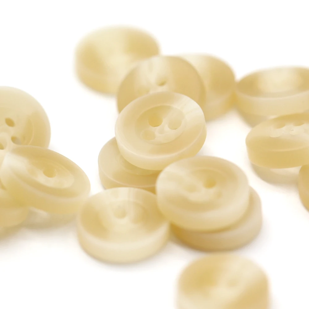 HENGC 4-Loch klassisches Herrenhemd aus Kunstharz, Hornknöpfe für Kleidung, modische Bluse, Kleid, Oberteil, dekorativer Knopf, Nähzubehör – Detail 11