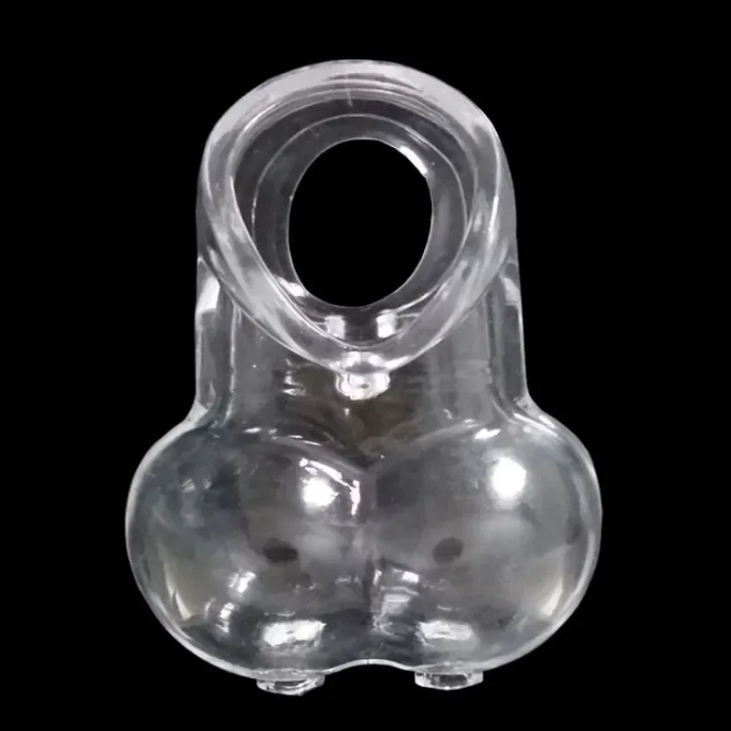 Escroto Silicone Ball Stretcher Sack para homens, Sex Appliance, Soft Snug, Testicle Bondage,Sex Toys