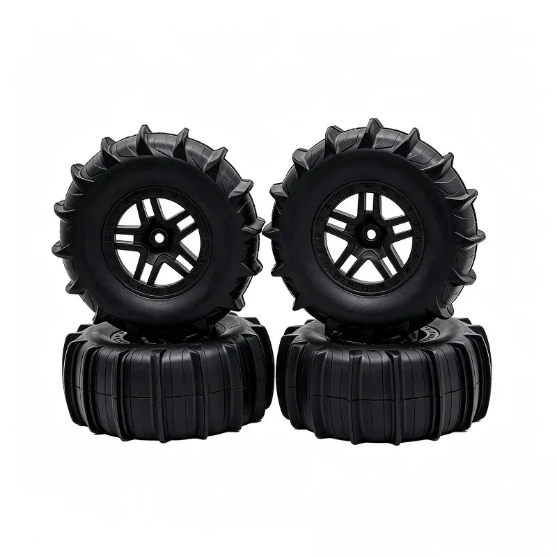 Model 1/10 RC Short Course Truck Universal Water Floating Monster Off-Road Car Tire 4 PCS for Snow Beach Sand Digging