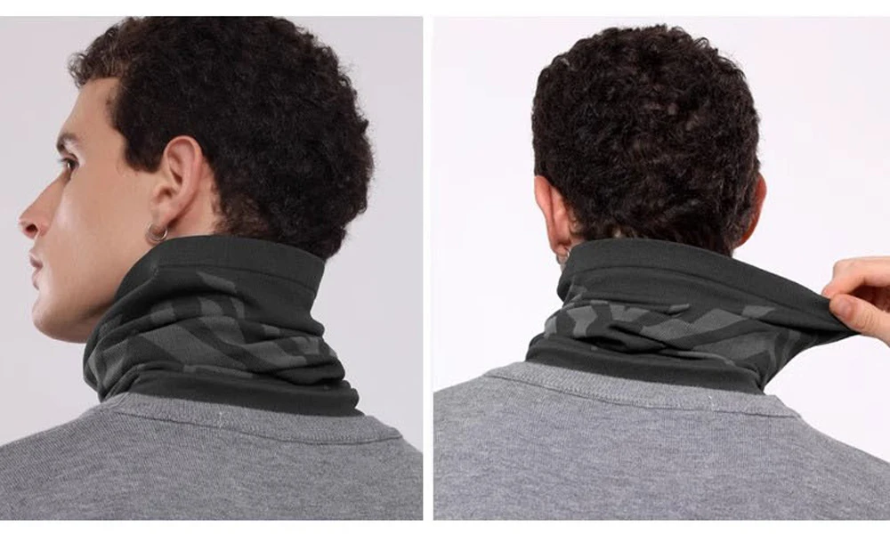 Winter warme Skimaske Hals Unisex elastische atmungsaktive Fahrradmaske Herren Damen Outdoor-Sport Laufmasken Motorradmaske – Detail 11