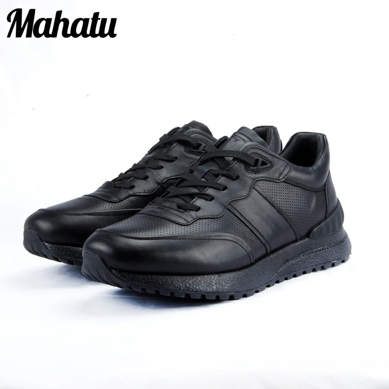 Men Genuine Leather Casual shoes Leisure sneakers shoes zapatos mujer Men's Tennis shoes Sneakers shoes loafers Men sneakers