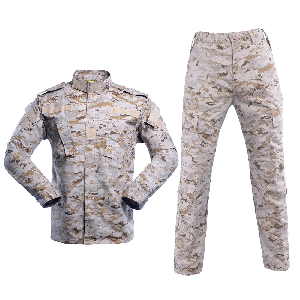 Second Generation 3 Color Grid ACU Series Uniform Colete Tactico Suit Tactical Clothing for Men