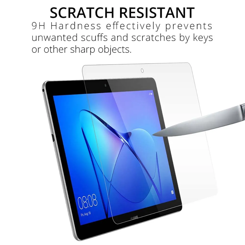 2 sztuk szkło hartowane dla Huawei MediaPad T5 10 10.1 'inch 0.3mm Tablet Screen Protector folia ochronna dla AGS2-W09/L09/L03/W19