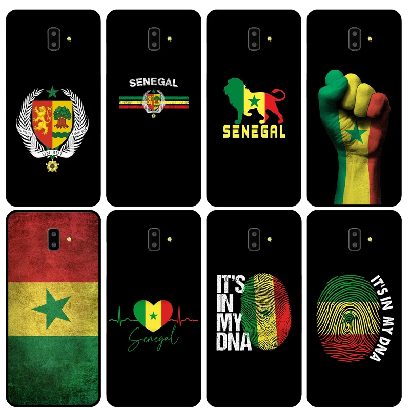 Cobertura Bandeira Para Samsung Galaxy J4 J6 Senegal 2018 A7 A9 A6 A8 Plus J8 J3 J5 J7 2017 J1 A5 A3 2016 Caso