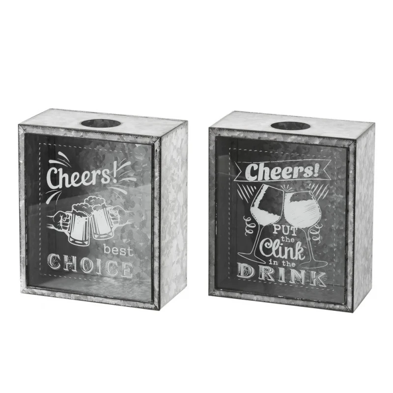 Decorated boxes set of 2 box for fenders and metal sheets 135614