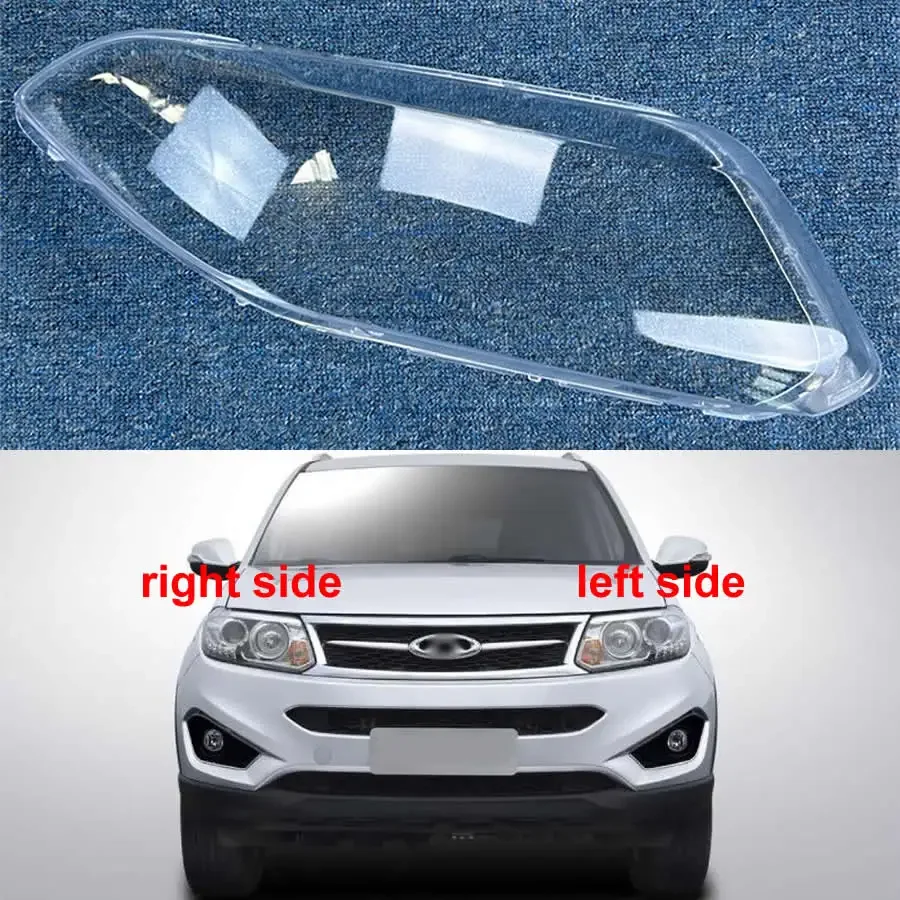 

For Chery Tiggo 5 2014 2015 Headlight Cover Transparent Headlamp Shell Lamp Shade Lens Replace Original Lampshade Plexiglass