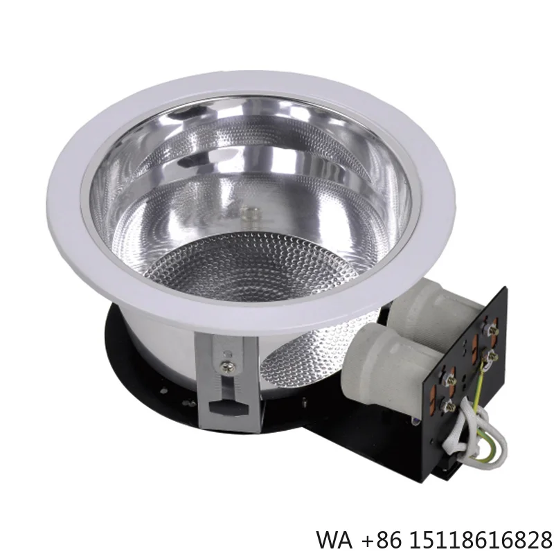 SD127 Aluminum Fluorescent Twin Energy Saving Recessed Downlight 2*13W 2*26W 4100K Neutral White 2-Year Warranty