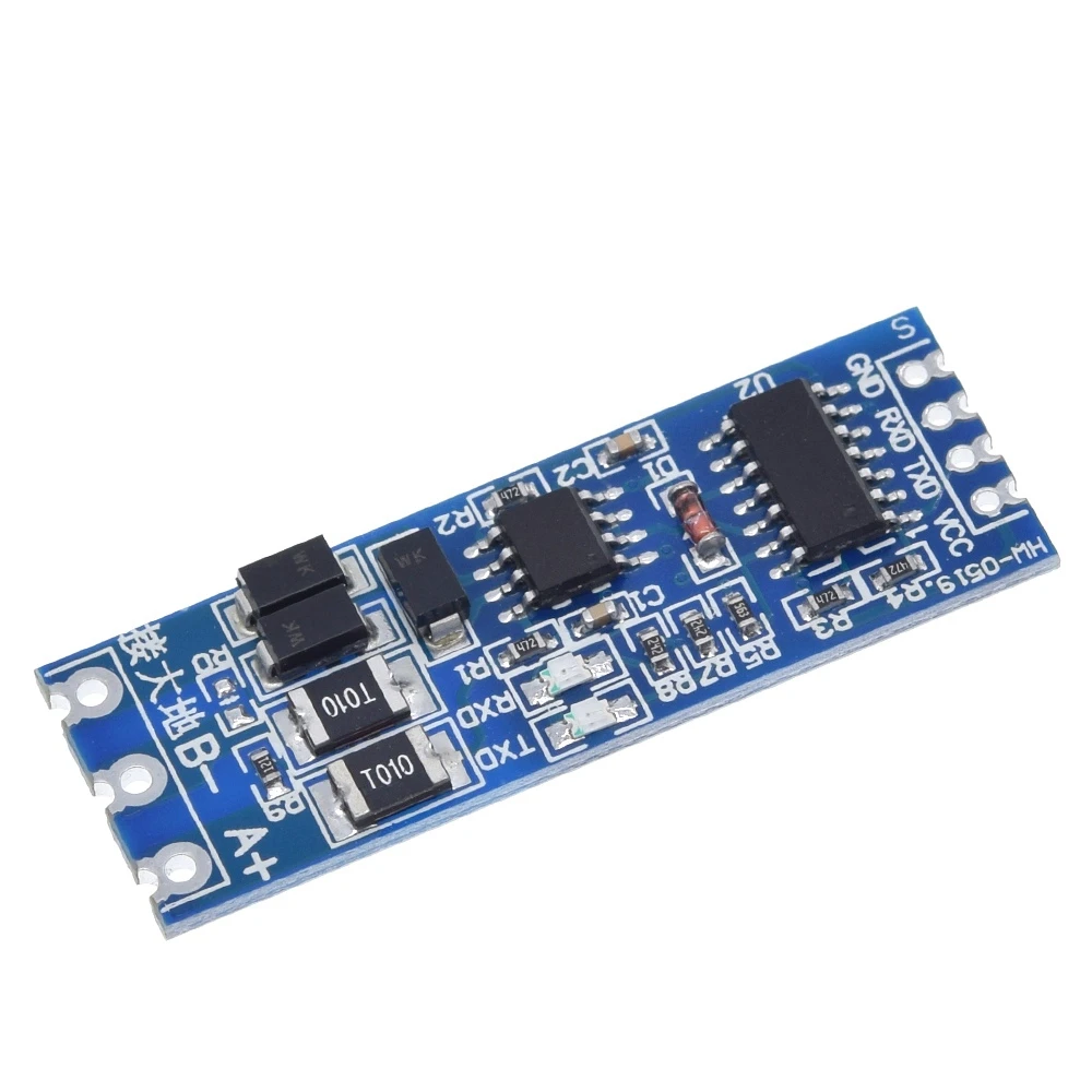 Ttl Draai Naar Rs485 Module Hardware Automatische Flow Control Module Seriële Uart Level Wederzijdse Conversie Voedingsmodule 3.3V 5V