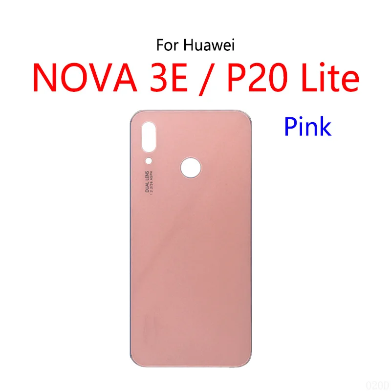 Batterie-Rückabdeckung für Huawei Nova 3E / P20 Lite Glaspanel-Gehäuse Batterieabdeckung Rückseite – Detail 5