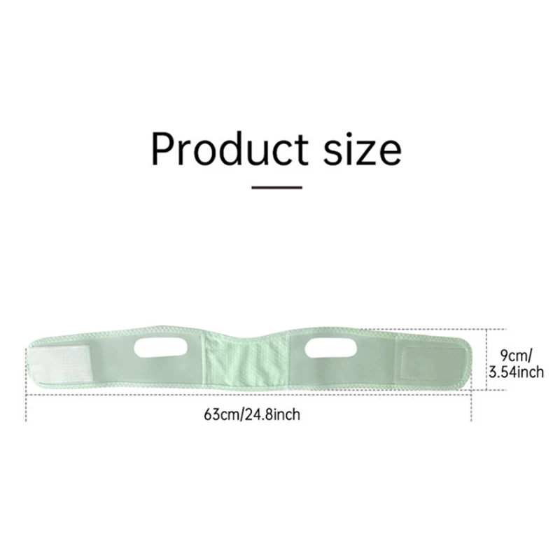 สติกเกอร์ใบหน้ารูปตัววียกคางสองชั้นลดลดริ้วรอยบนใบหน้าหน้ากากตาข่ายสายคล้องใบหน้ารูปวงรี