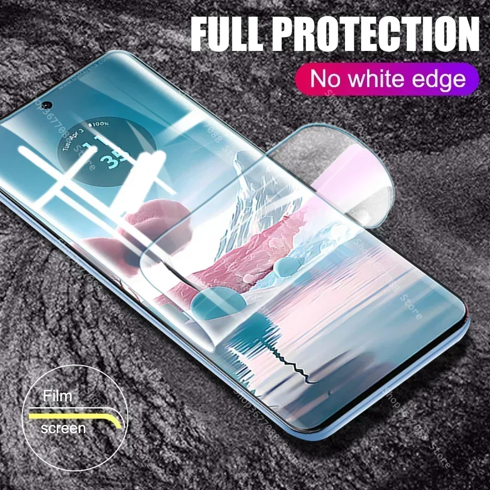 For Motorola Edge 40 Neo Hydrogel Film 1-3Pcs Screen Protector Edge40 Pro Edge40Neo 40Pro 40Neo 5G 2023 Premium Films Not Glass