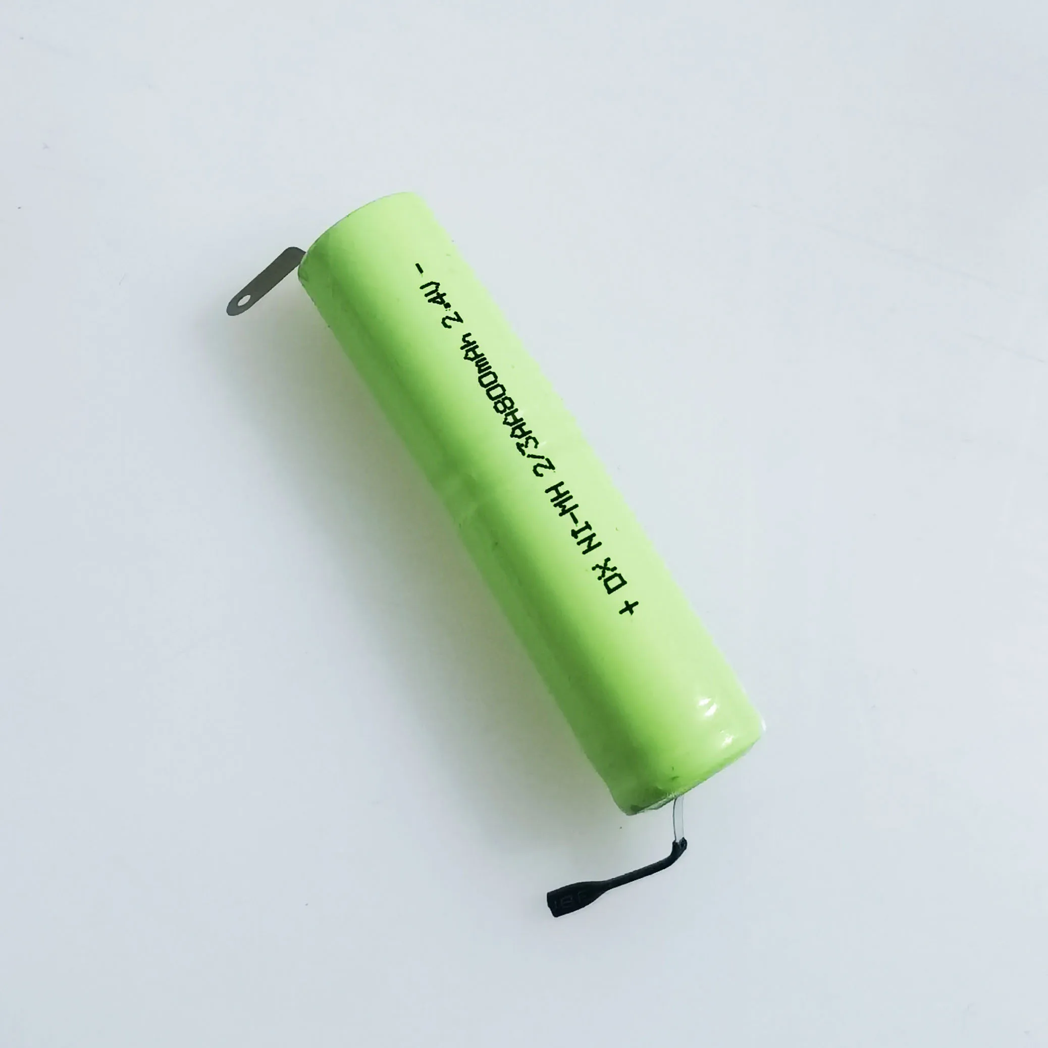 2.4V 2/3AA NI-MH battery pack 800mAh Ni Mh cell with welding pins for electric razor shaver