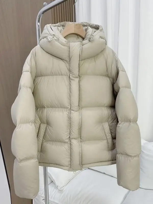 

Korean Style Women's Thickened Short Cotton Jacket Hooded Fashion Bread Winter New Arrival Casual Streetwear