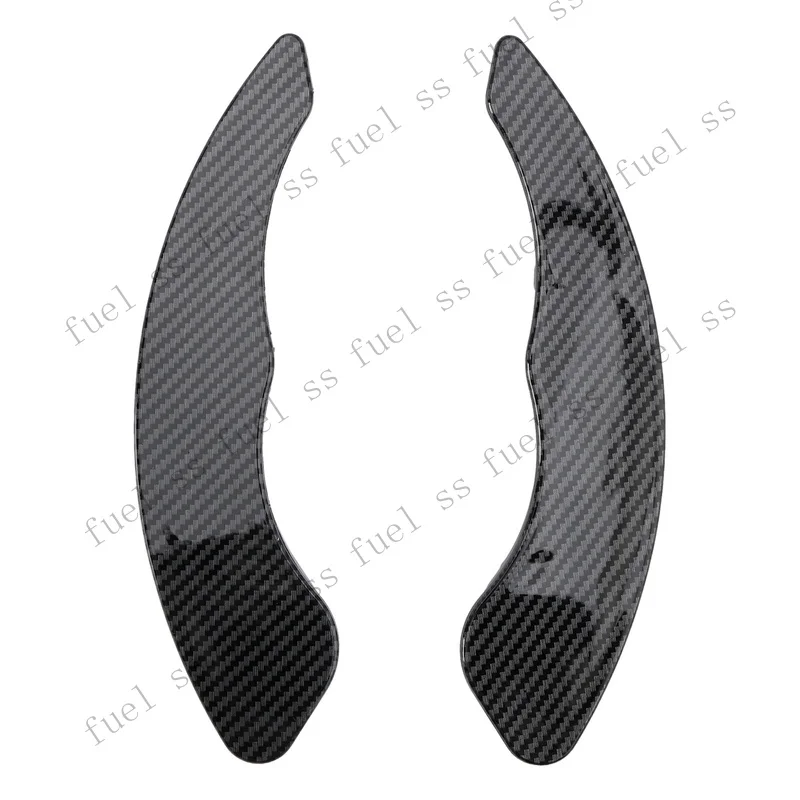 S+ Carbon Look Steering Wheel Paddle Shifter Extension Covers for VW MK7 Golf AY