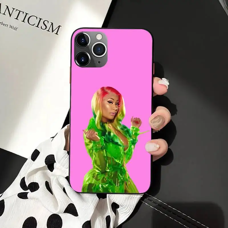 Nicki Minaj singer Phone Case For iPhone 11 12 Mini 13 14 Pro XS Max X 8 7 Plus SE XR Shell