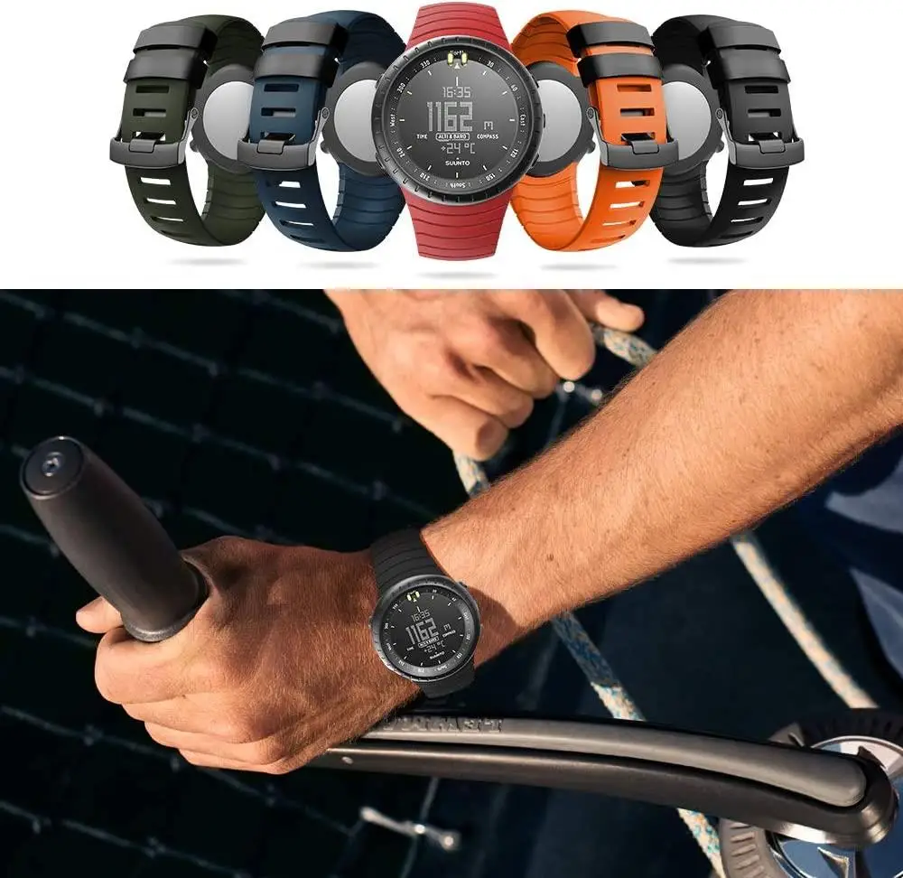 SUUNTO Core-Correa de silicona para reloj, pulsera de repuesto, accesorios de goma