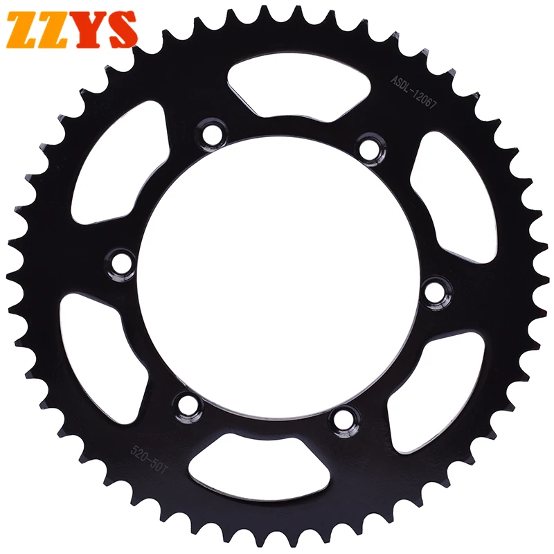 

520 50T 50 Tooth Rear Sprocket Gear Staring Wheel Cam For Kawasaki KX125B KX125M KX250R KX125A KDX175 KDX175A KDX 175 KX 125 250