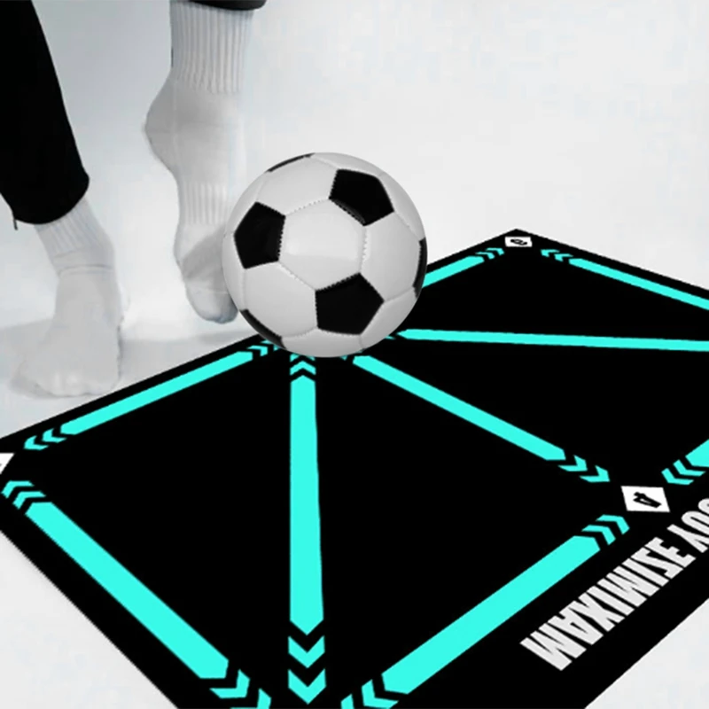 Soccer Training Pad Football Training Mat Portable Dribbling Sports Aid Durable Soccer Mat