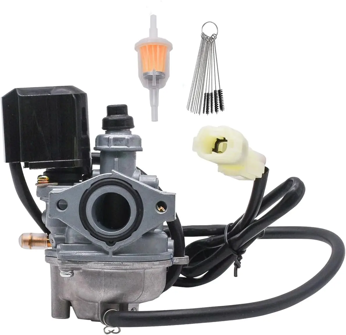 Carburador KFX90 Carb15004-Y008 Compatible con Kawasaki KFX90 KFX 90 KFX50 KFX 50 2009-2019 Reemplazo para 15004-Y003 15004-Y005 15004-Y00