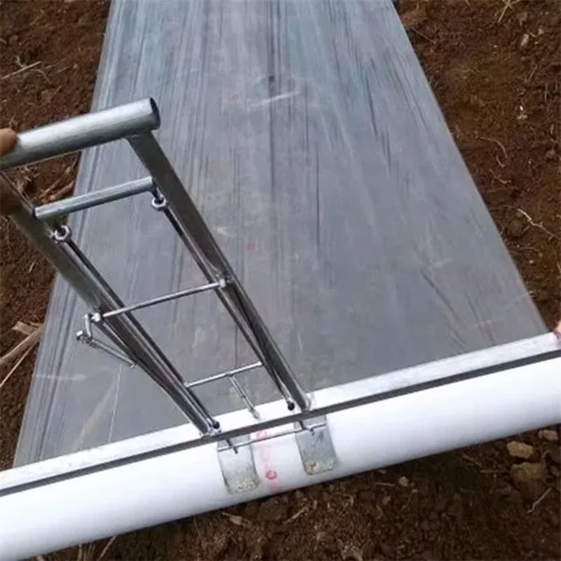 Wide0.8-2M Agricultural Tools - plastic Film Covering Machine Hand-pulled Film Covering Machine Manual Film Laying Machine Tools