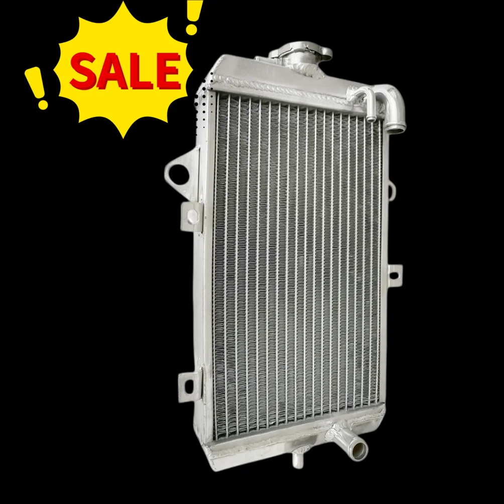 Aluminum Radiator Cooling  For Yamaha Raptor 700 700R 2013-2023 YFM700 YFM700R YFM 700 R Coolant 2013 2014 2015 2016 2017