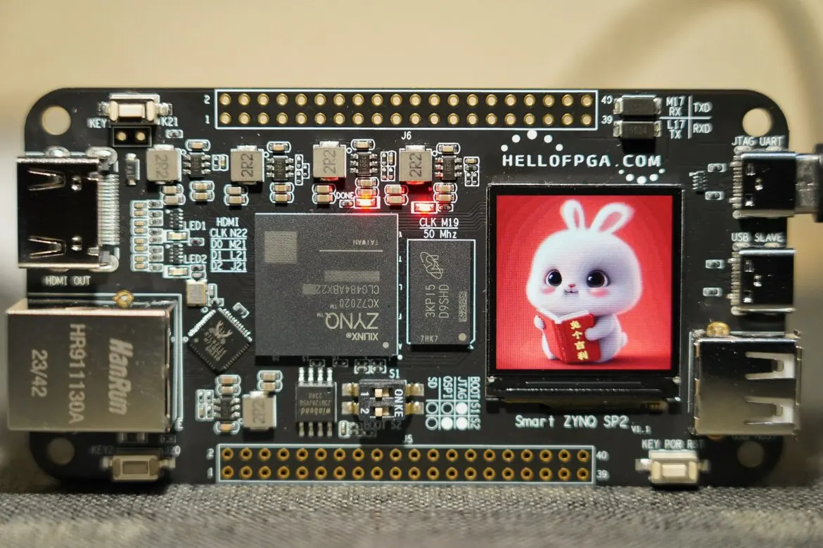 ZYNQ 7020 FPGA Minimum System Development Board Core Board (Smart Zynq SP2 Square Screen) XC7Z020-CLG484