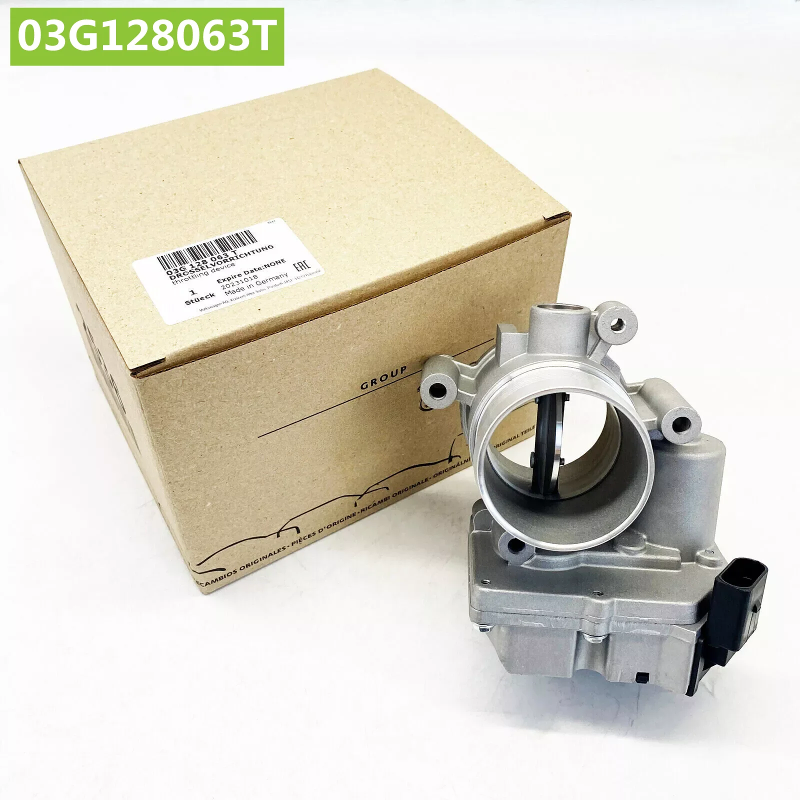 Genuine OEM NEW Auto Engine Throttle Body 03G-128-063-T 03G128063T For Audi A3 Volkswagen Golf Jetta