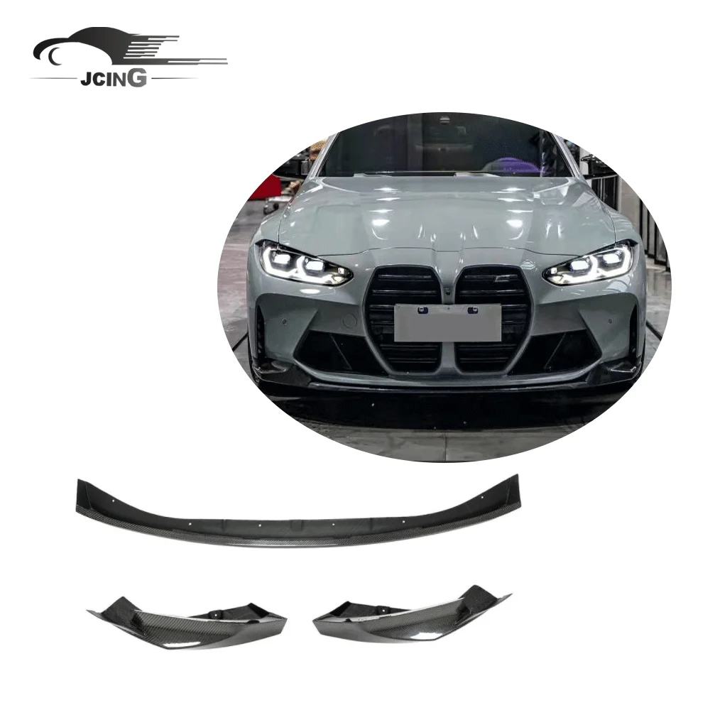 

ATV&UTVCarbon Fiber Front Bumper Lip for BMW 4 Series G80 M3 G82 M4 Coupe 2-Door 2021-2022