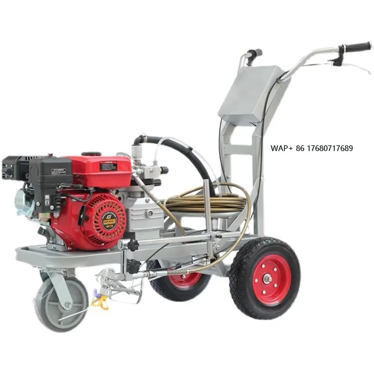 Traffic Yellow Line Convex Paint White Line Cold Spray Road Strip Marking Machine