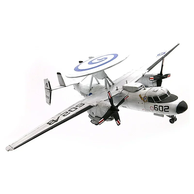 1/72 modello di aeroplano stati uniti E-2C Hawkeye Airborne Early Warning Aircraft Assembly Model giocattoli militari fai da te