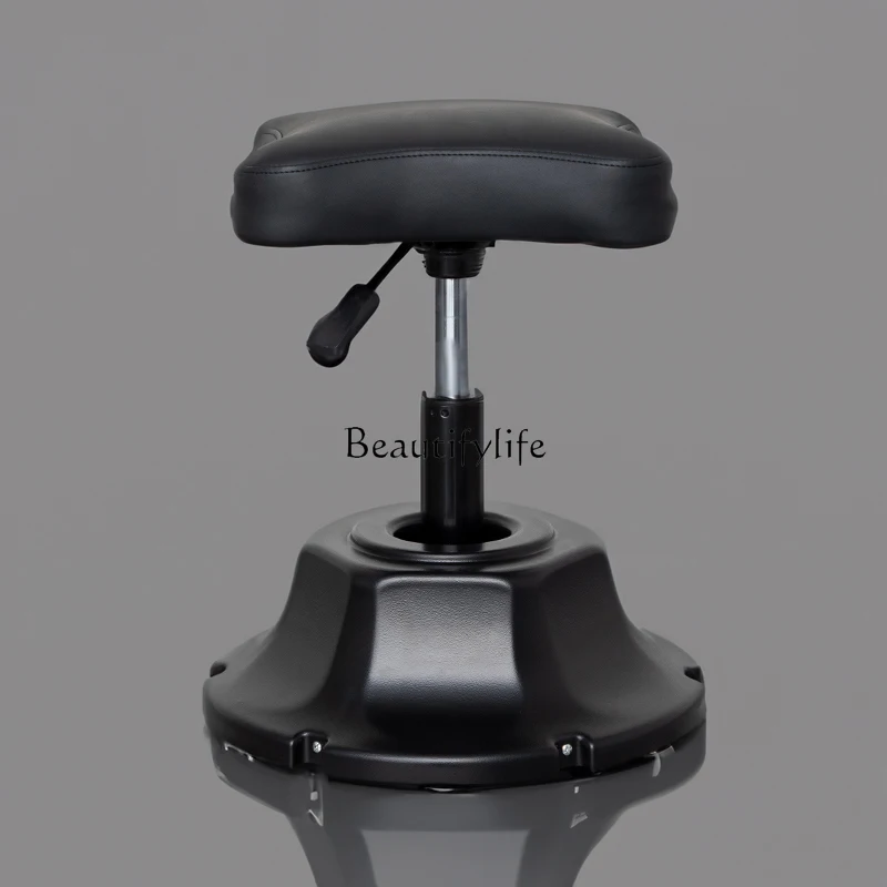 Customized Fashion Barber Shop for Hair Salon Pulley Spinning Lift Backrest Bench