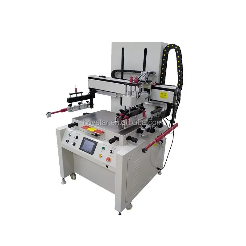 Vertical Stand One Color Flat Printing Machine/Silk Screen Printer For Printing Circuit Board