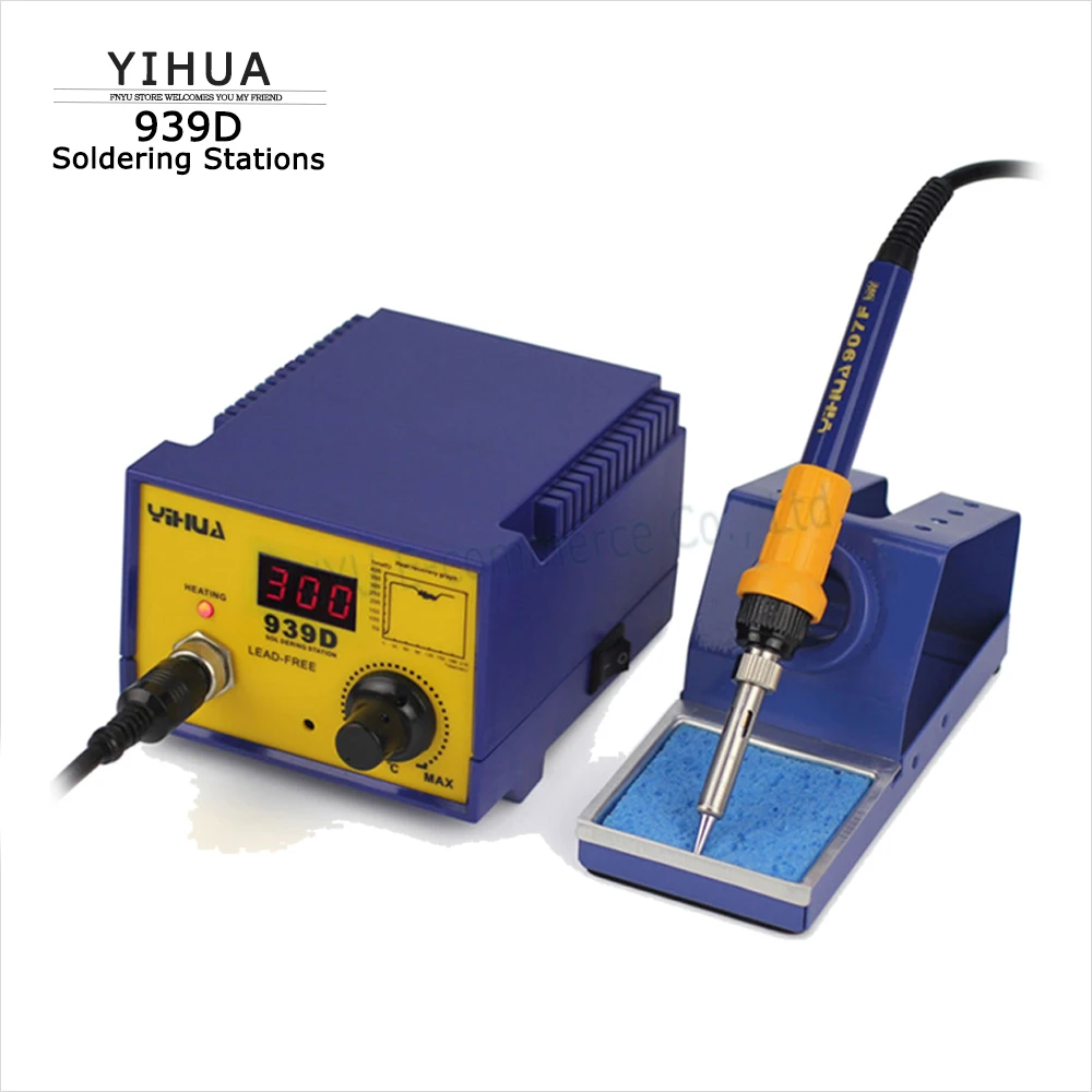 YIHUA 939D Soldering Station 110v/220V 60W Constant temperature Antistatic Electric Soldering Iron