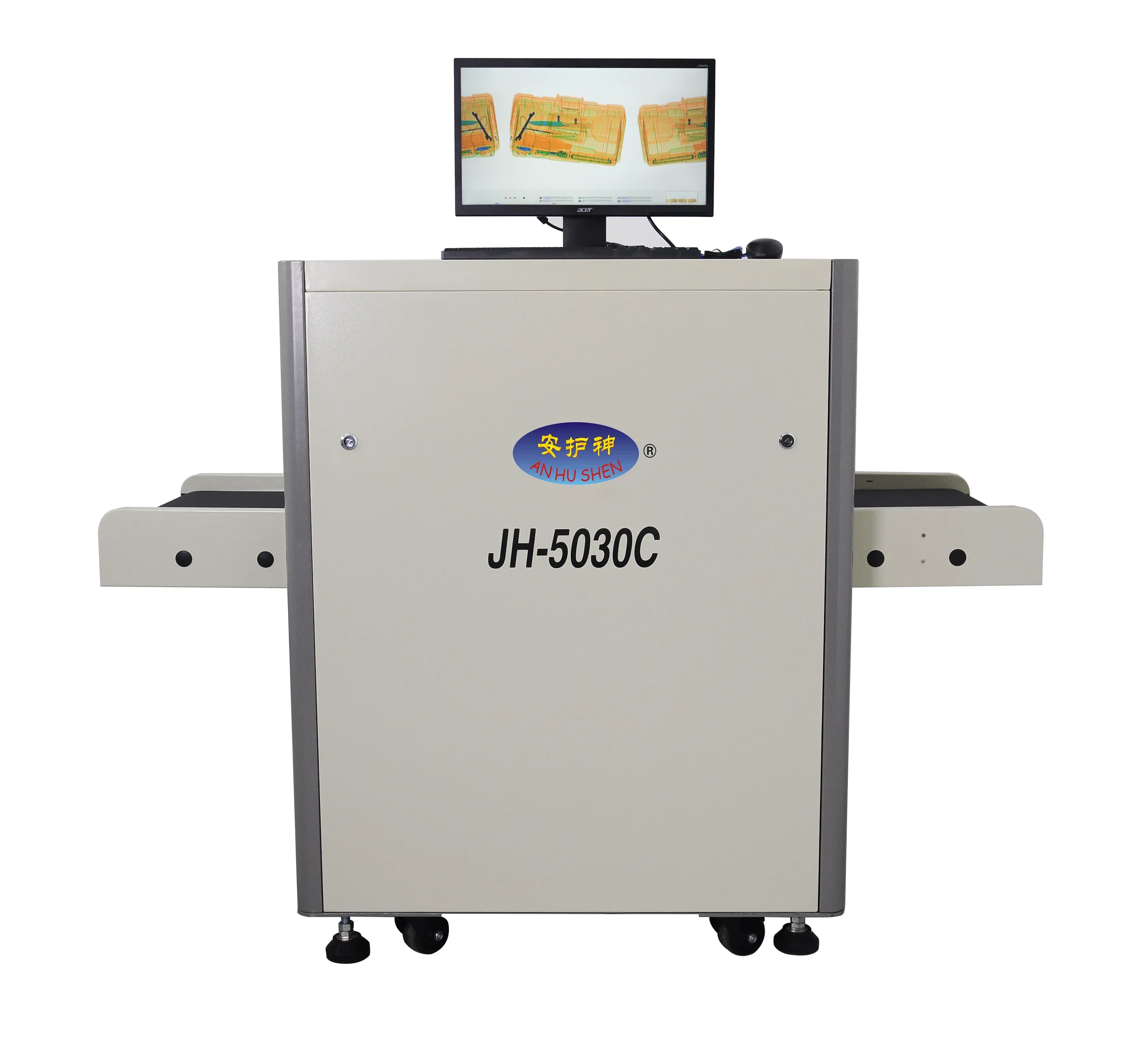 5030C High Precision Automatic Alarm Airport Dual Energy Security Scanner X Ray Machine Baggage Inspection System