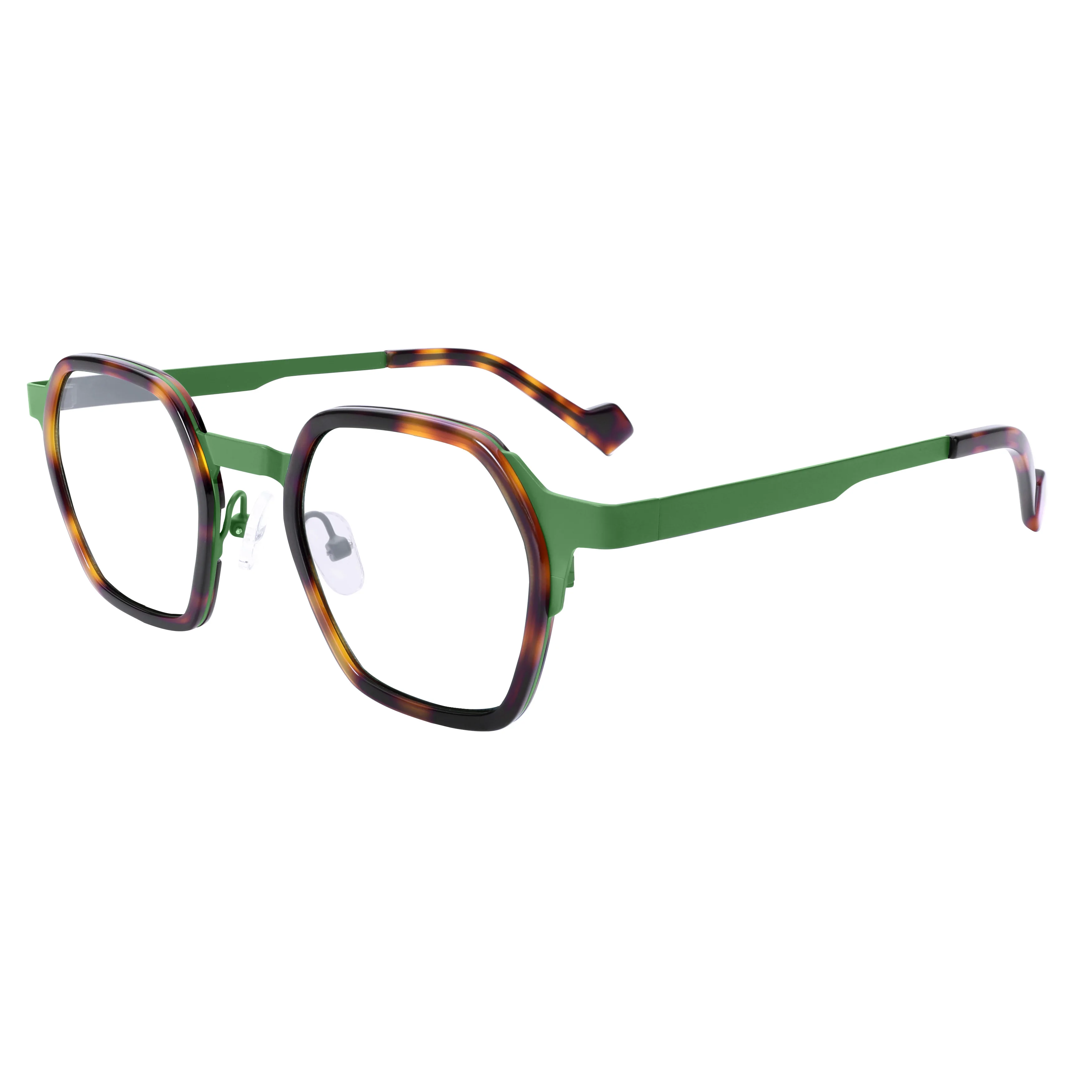 

Blue Light Glasses Frames Mixed Acetate Metal for Men Women Prescription Ready Optical Lenses Reading Computer Anti Fatigue