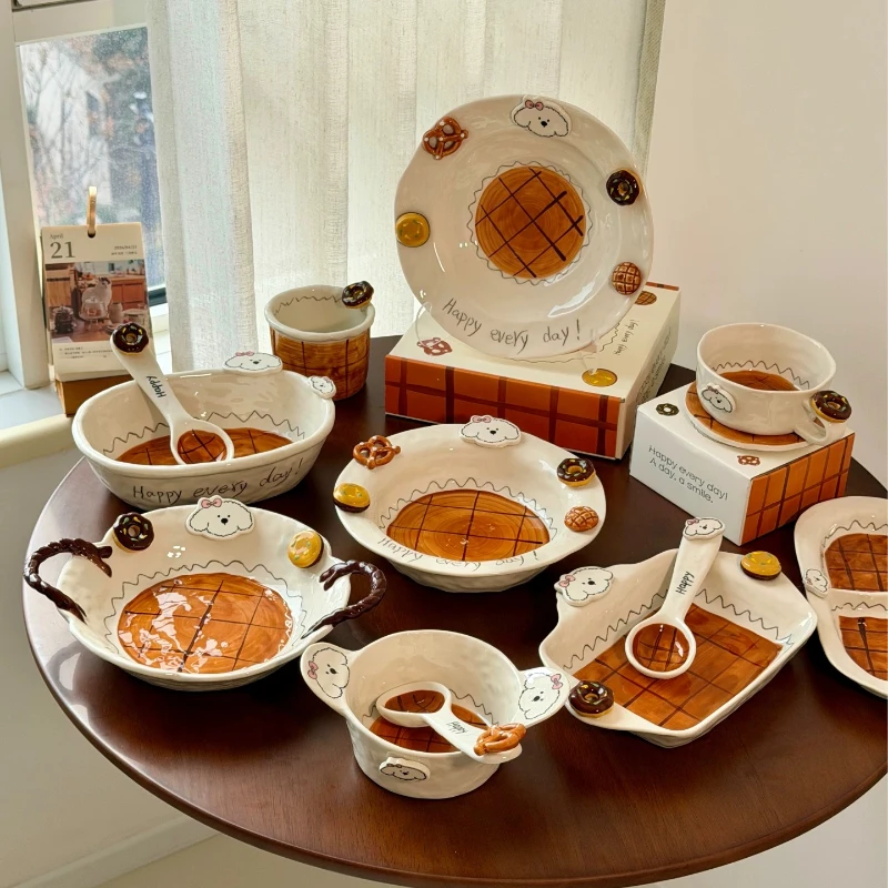 Modern Aesthetic Dinner Set Plates Design Unique Elegant Designer Dinner Set Ceramic Luxury Kitchen Bajilla Ceramica Dinnerware