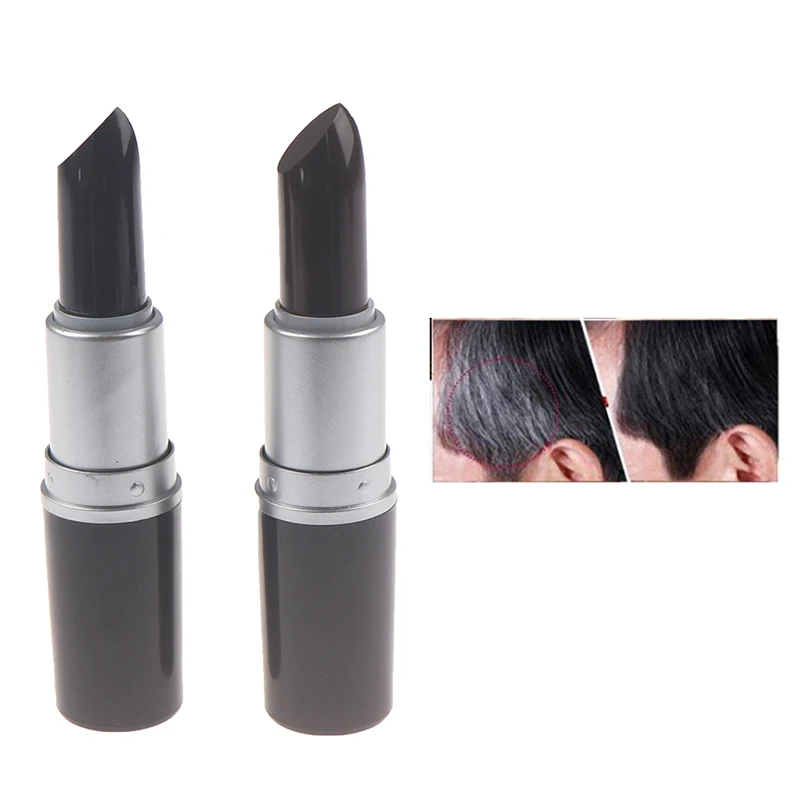 One-Time Hair dye Instant Gray Root Coverage Hair Color Modify Cream Stick Temporary Cover Up White Hair Colour Dye 3.8g